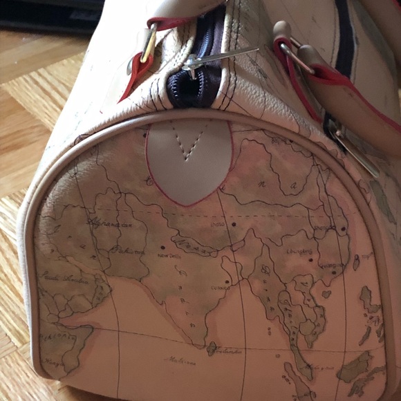 World map hand bag - Picture 7 of 10